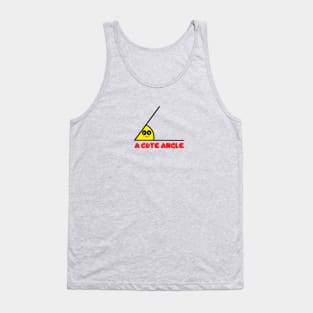 acute angle Tank Top